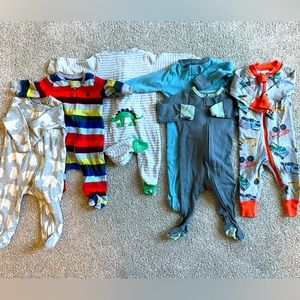 Baby Boy Sleepers- 6 month